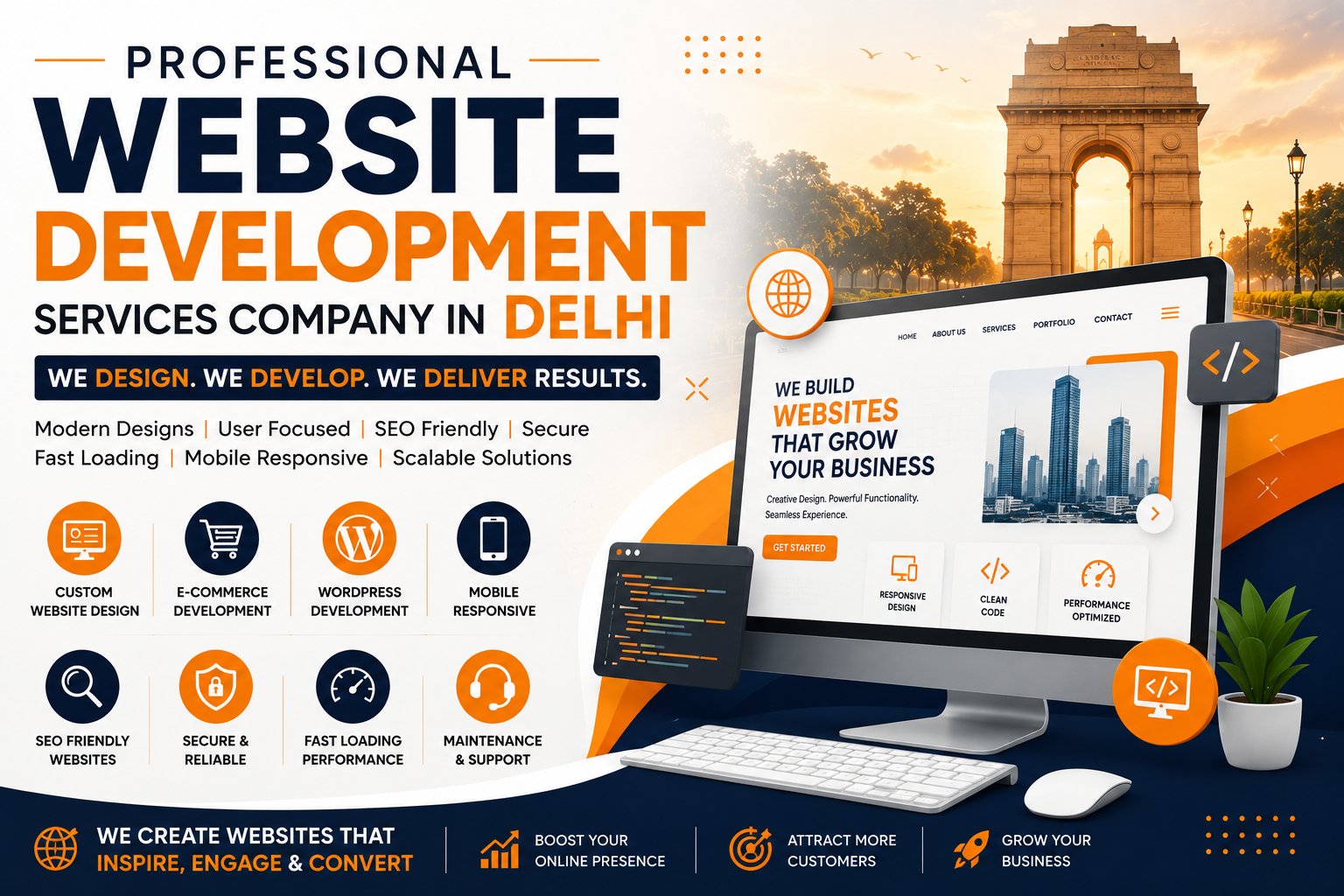 Website Development Services Company in Delhi – Build Powerful Websites with Creation and Development (CAD)